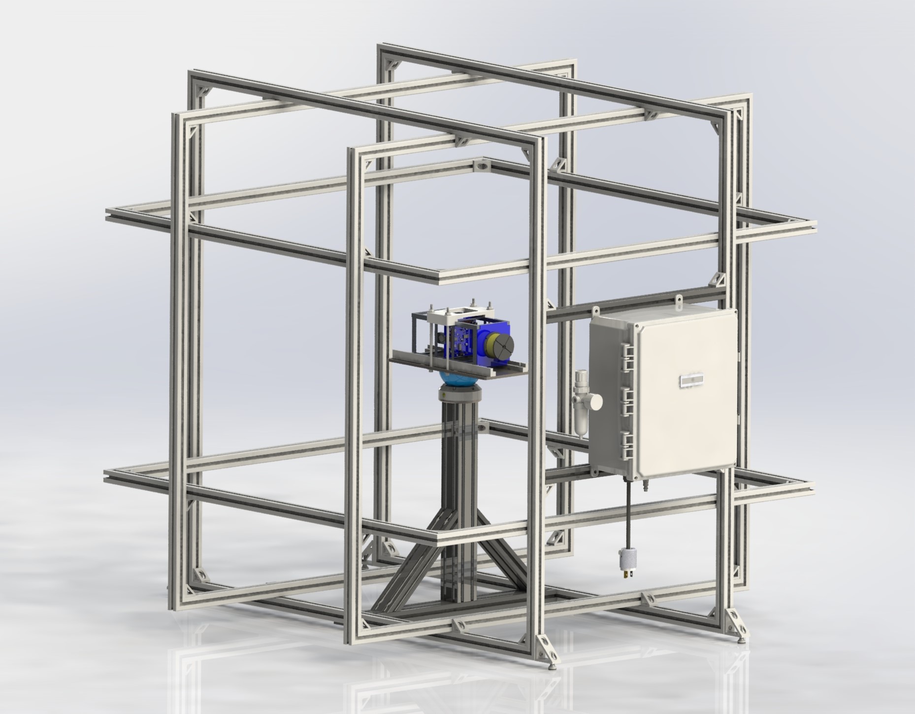 Helmholtz Cage 3D Render